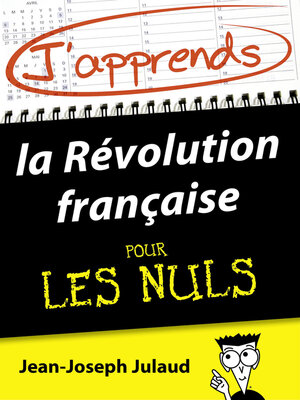 cover image of J'apprends la Révolution française pour les Nuls